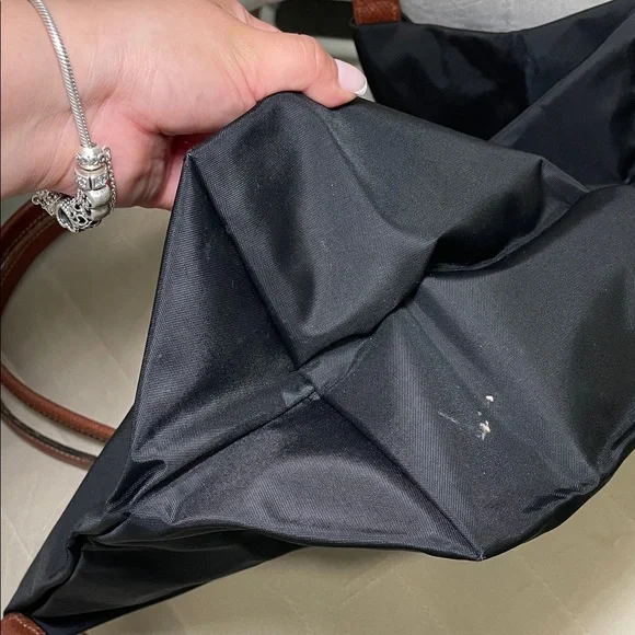 Large Black Longchamp Tote Bag - Picture 8 of 16